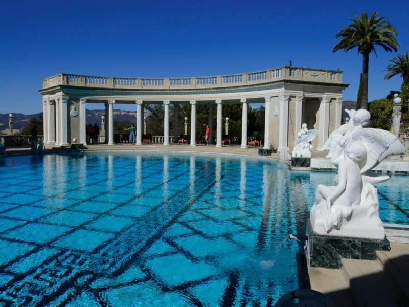 20 Awesome Pools - Neptune pool at the Hearst Castle