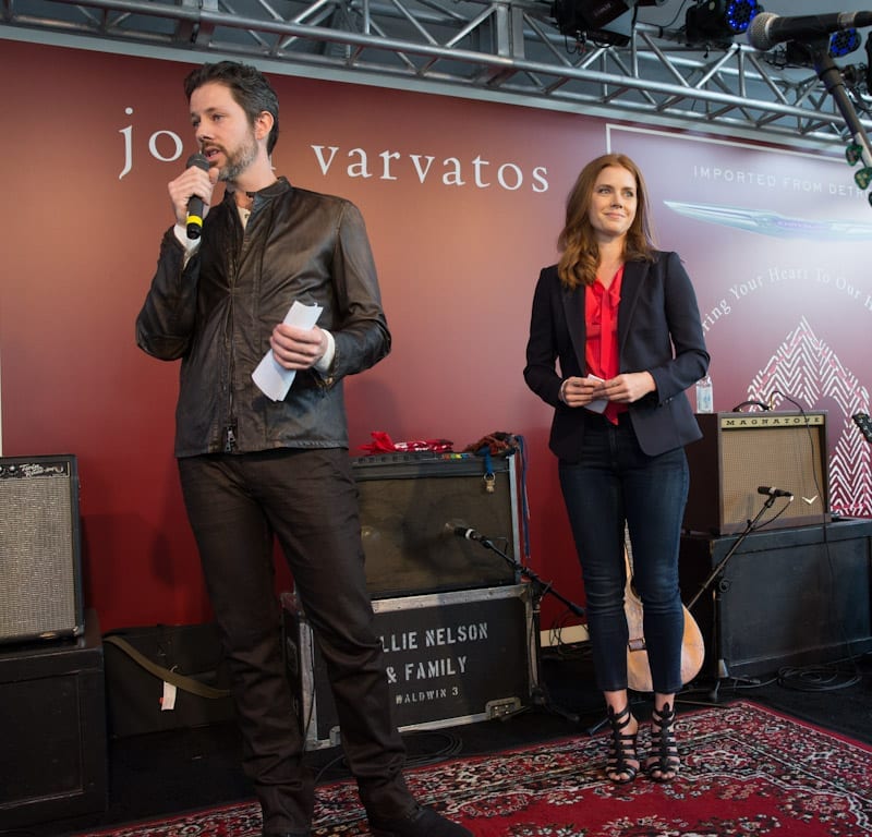 Amy Adams and Darren Le Gallo at John Varvatos 11th Annual Stuart House Benefit