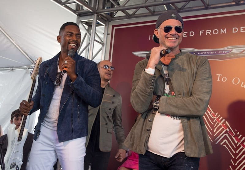 Bill Bellamy and Chad Smith at John Varvatos 11th Annual Stuart House Benefit
