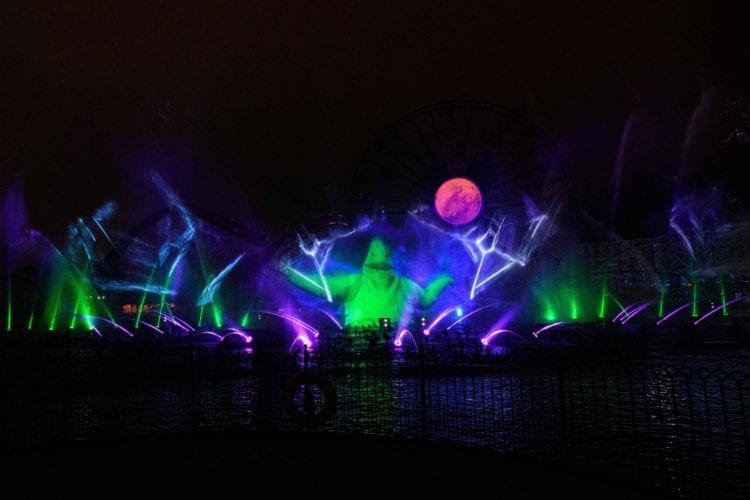 New “World of Color” Show during Oogie Boogie Bash