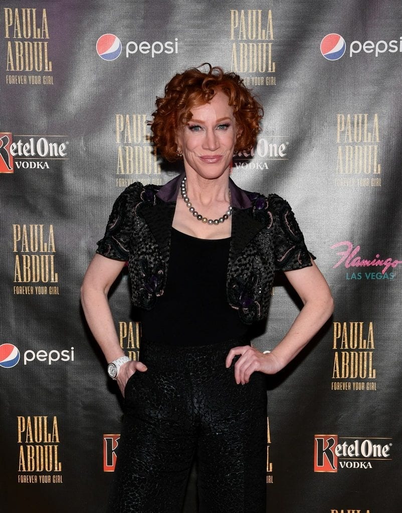 Kathy Griffin at Paula Abdul Forever Your Girl