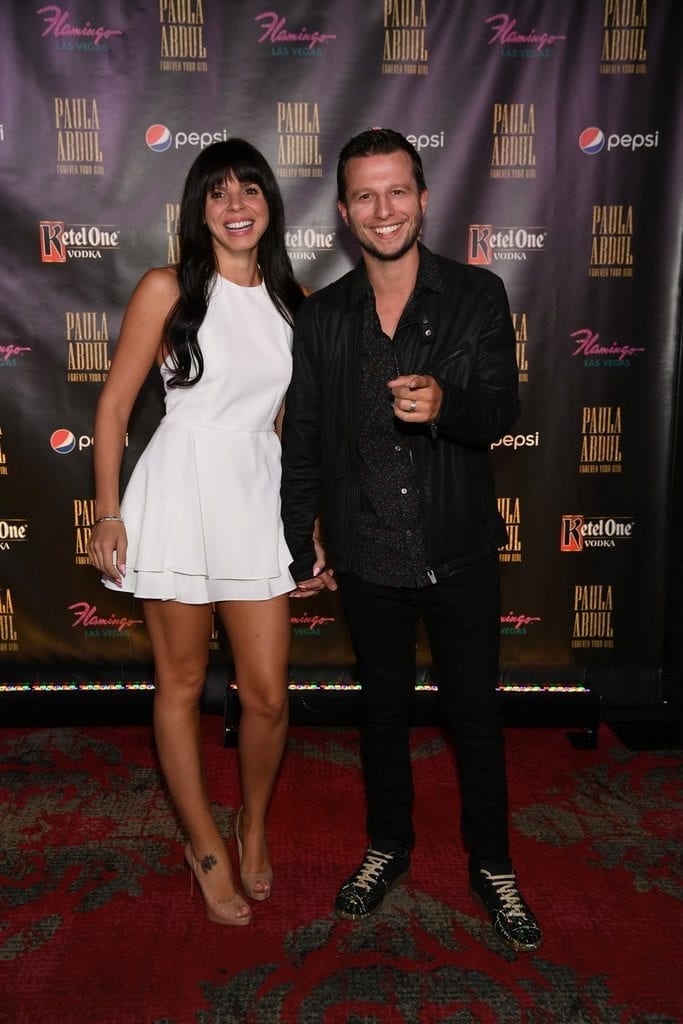 Mat Franco and Tianna Franco at Paula Abdul Forever Your Girl