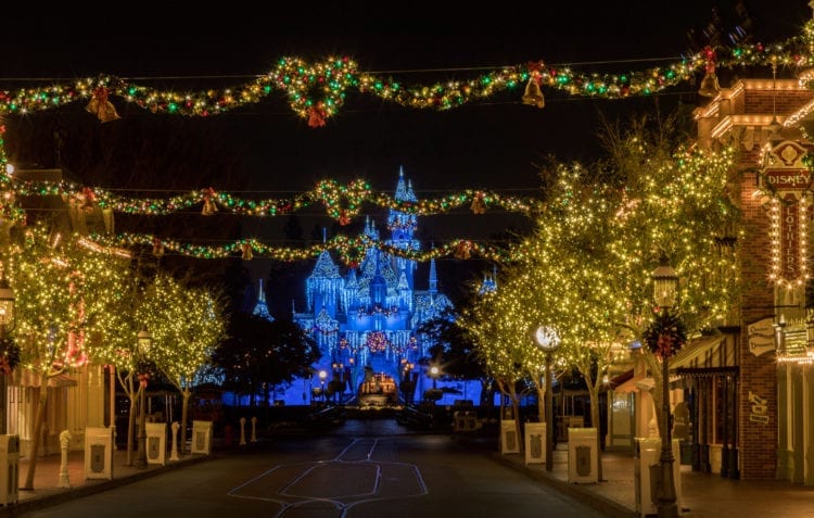 Holidays at Disneyland Resort – Sleeping Beauty’s Winter Castle at Disneyland Park