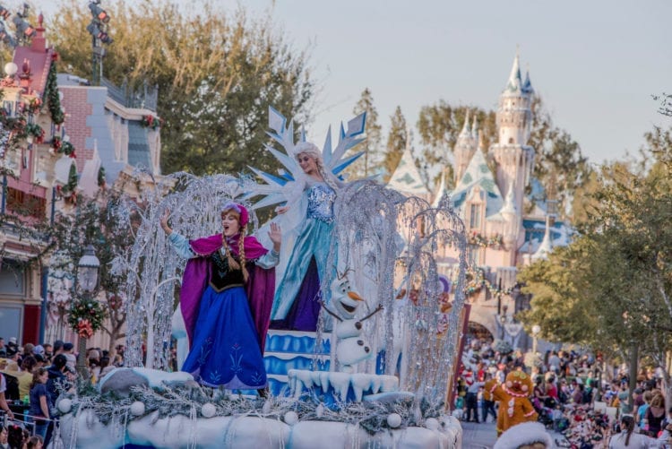Holidays at Disneyland Resort - “A Christmas Fantasy” Parade at Disneyland Park