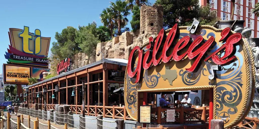 Gilleys Exterior, courtesy of Treasure Island Las Vegas