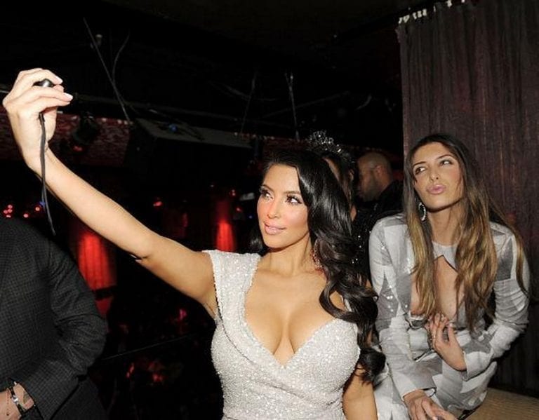 Kim Kardashian Party Photos at TAO Nightclub for New Years Eve 2011