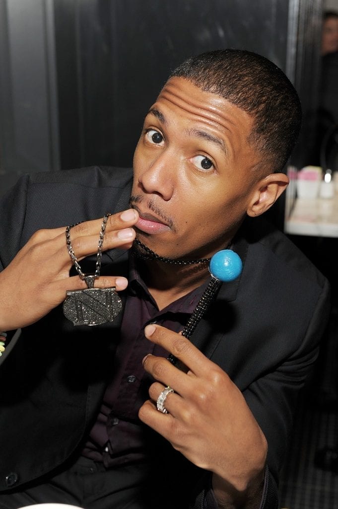 Nick Cannon with Couture Pop at Sugar Factory American Brasserie