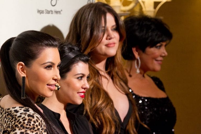 The Kardashian Family at Kardashian Khaos inside The Mirage Hotel & Casino