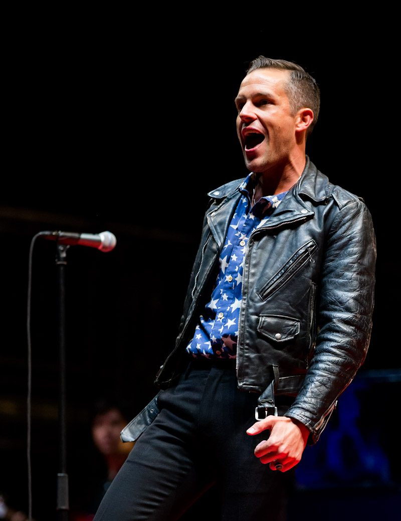 The Killers on Day 2 of the Life is Beautiful Festival