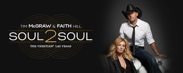 Tim McGraw and Faith Hill Return to The Venetian Theatre for Soul2Soul