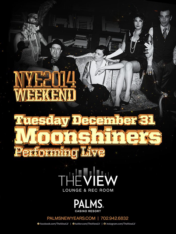 The Moonshiners at The View – New Years Eve Weekend 2014