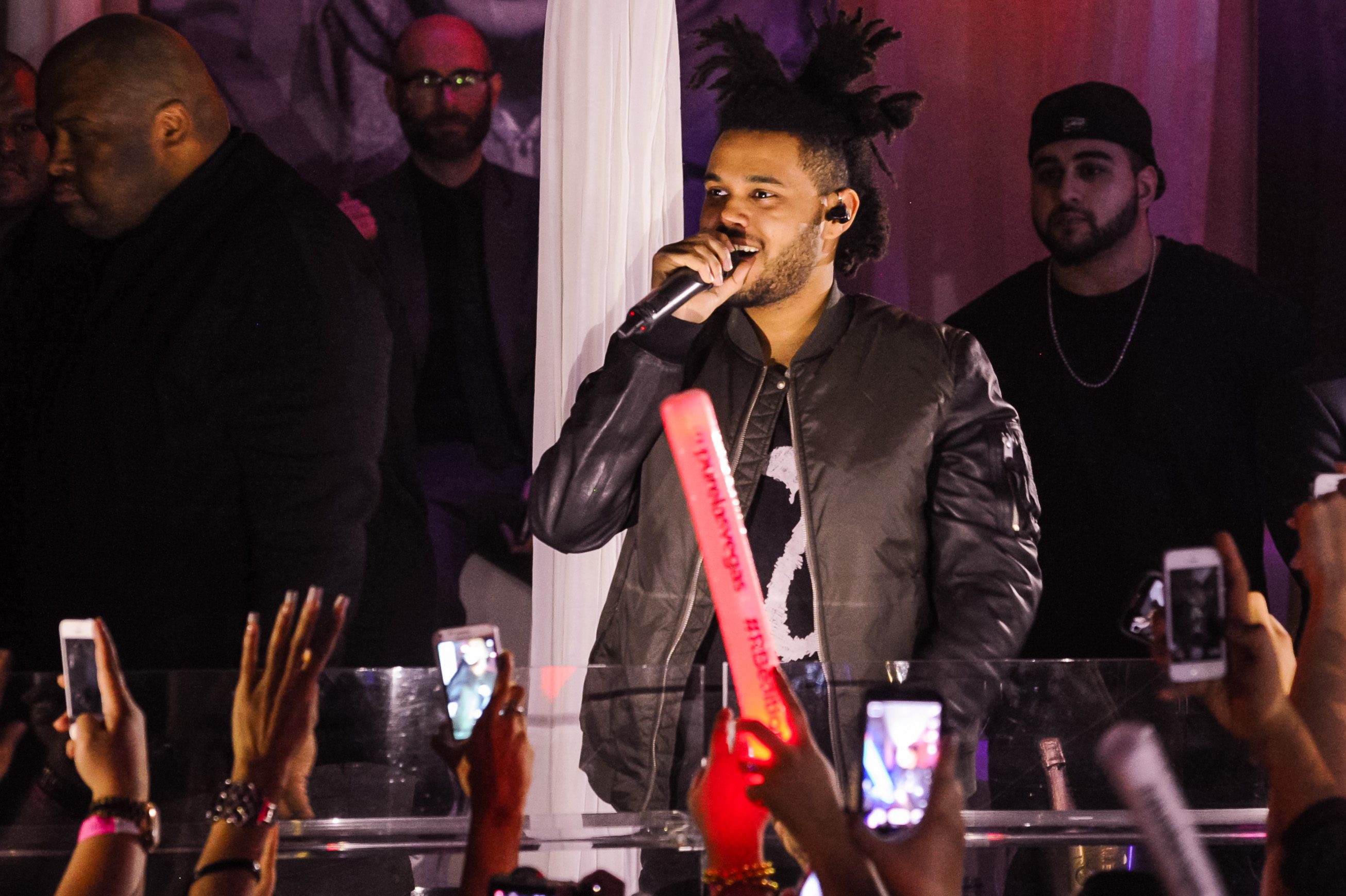 Abel Tesfaye "The Weeknd" at Pure Nightclub