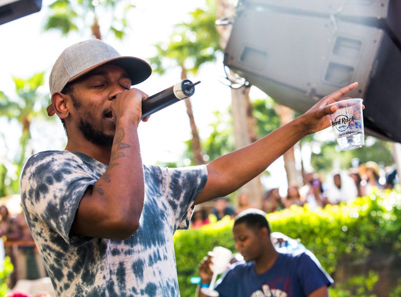 Kendrick Lamar Photos at REHAB
