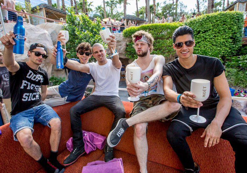 The Wanted at REHAB Inside Hard Rock Hotel