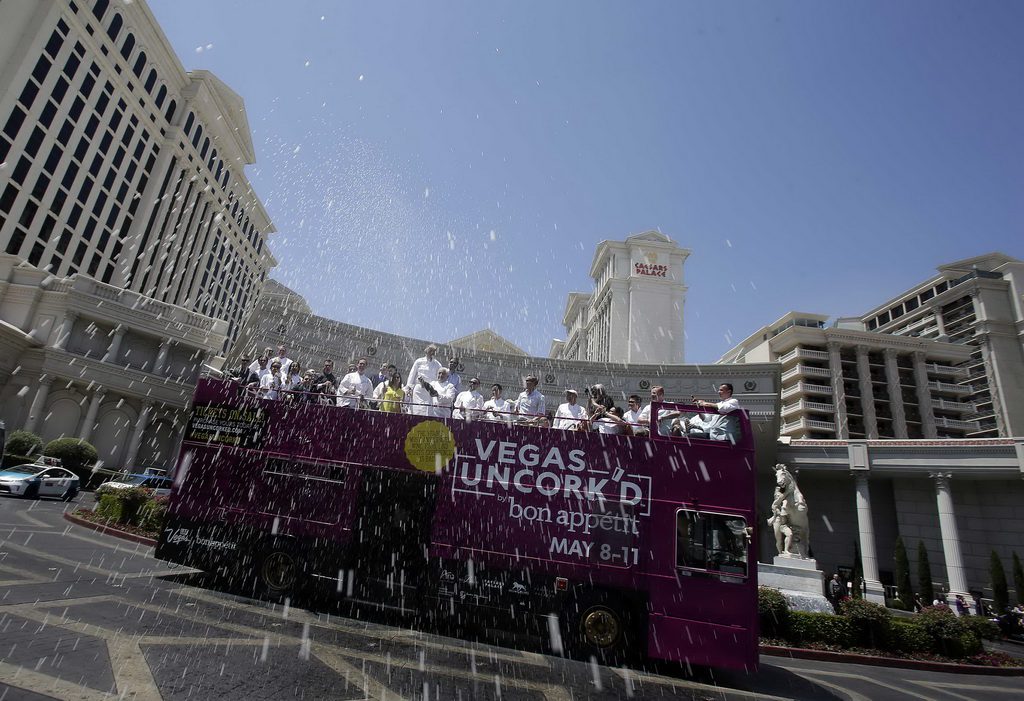 Chefs cheers to Vegas Uncork'd by Bon Appetit at Caesars Palace