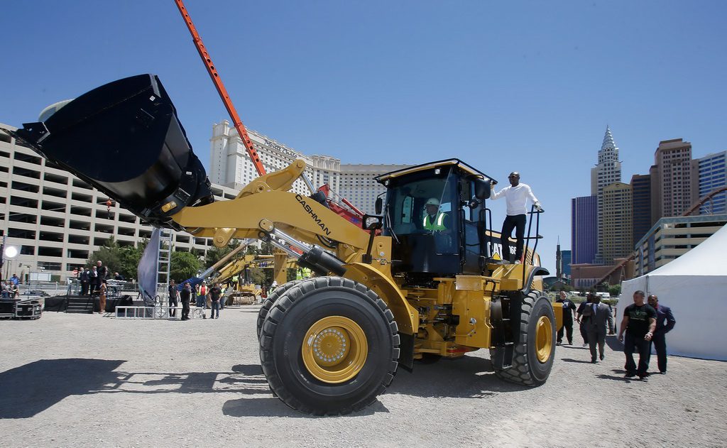 MGM Resorts And AEG Break Ground On New Las Vegas Arena