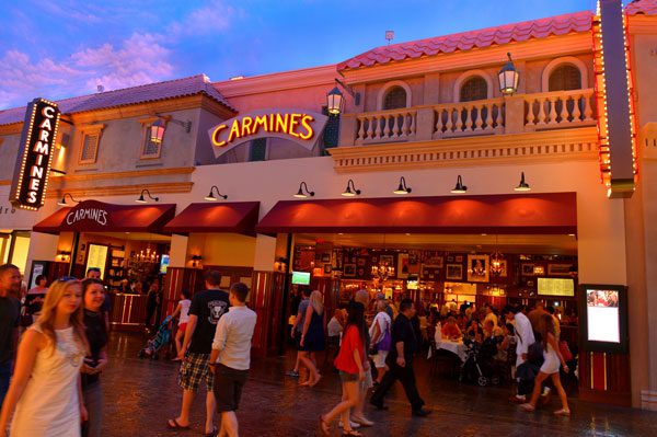 Carmine’s Las Vegas 1 Year Anniversary Dinner