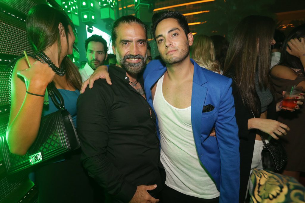 Alejandro Fernández and Jared Garcia at XS
