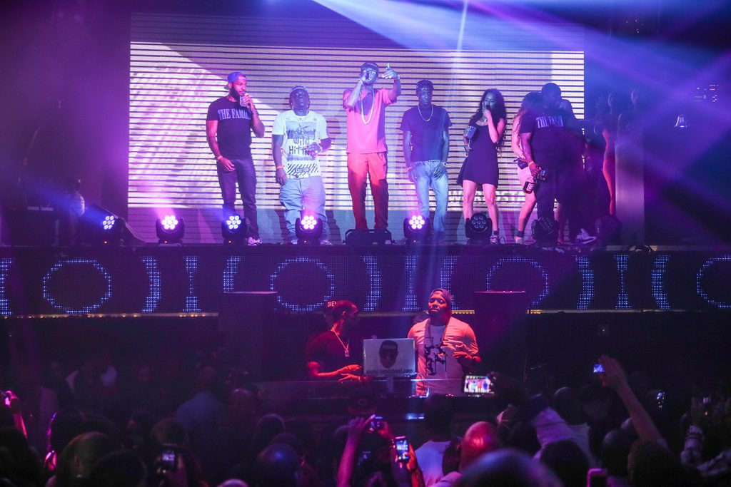 Fabolous Hosts The Money Team Pre-Fight Party at TAO