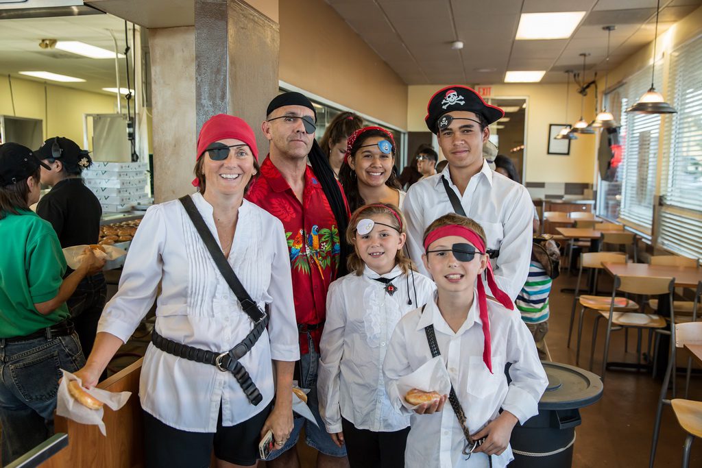 Talk Like a Pirate Day Photos at Krispy Kreme Las Vegas