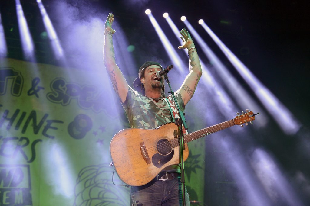 Michael Franti & Spearhead performing at Wine Amplified - Photo by Bryan Steffy/WireImage