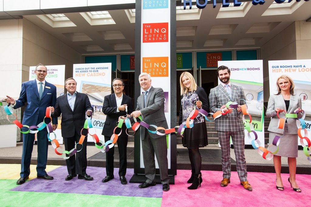 The LINQ Hotel & Casino Welcome Their First Hotel Guests