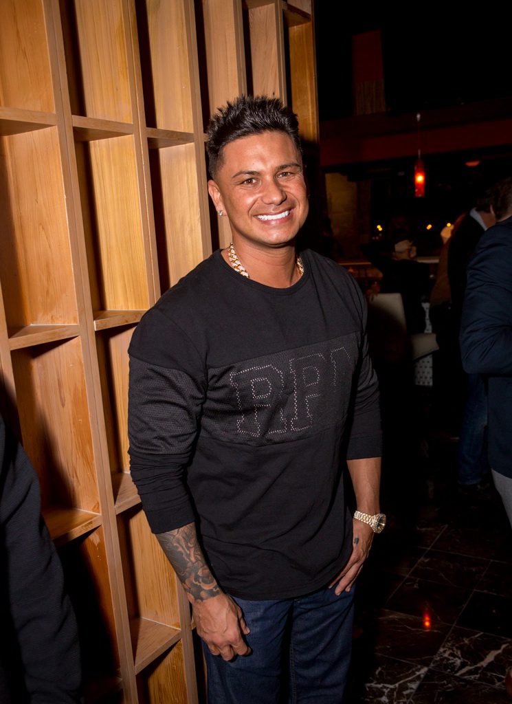 DJ Pauly D at the Grand Opening  of Lucky Foos Restaurant & Bar