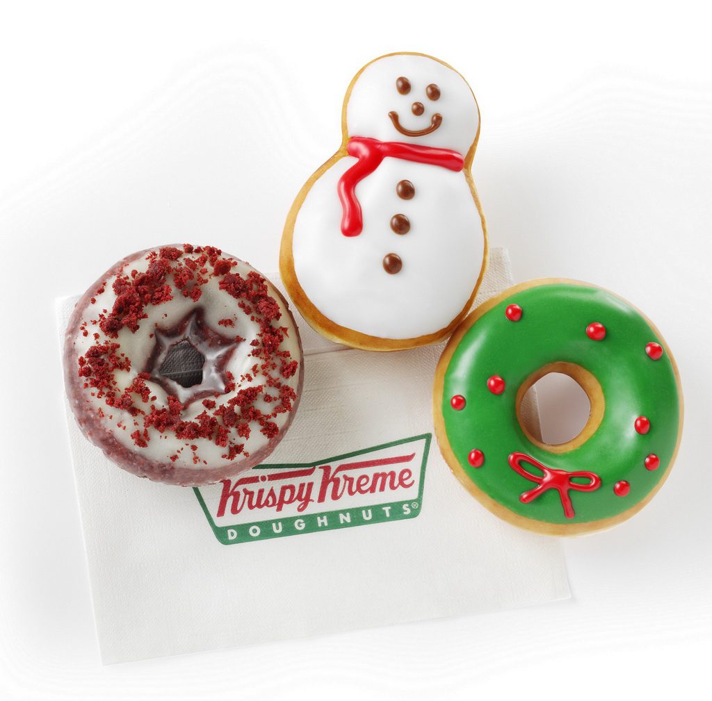Krispy Kreme Savors the Season with Holiday Doughnuts