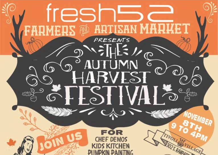 fresh52 Autumn Harvest Festival at Tivoli Village on Nov. 8th