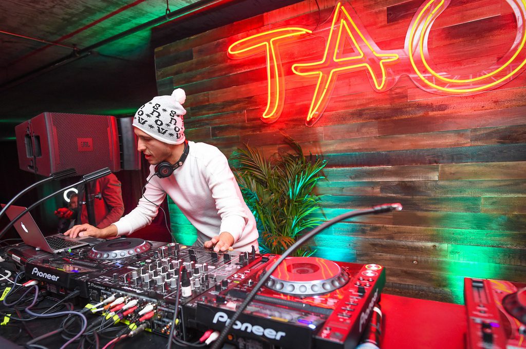 DJ Vice performing at Elyx presents TAO Nightclub at Sundance