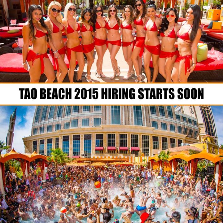 TAO Beach 2015 Hiring Soon – Get Paid to Party