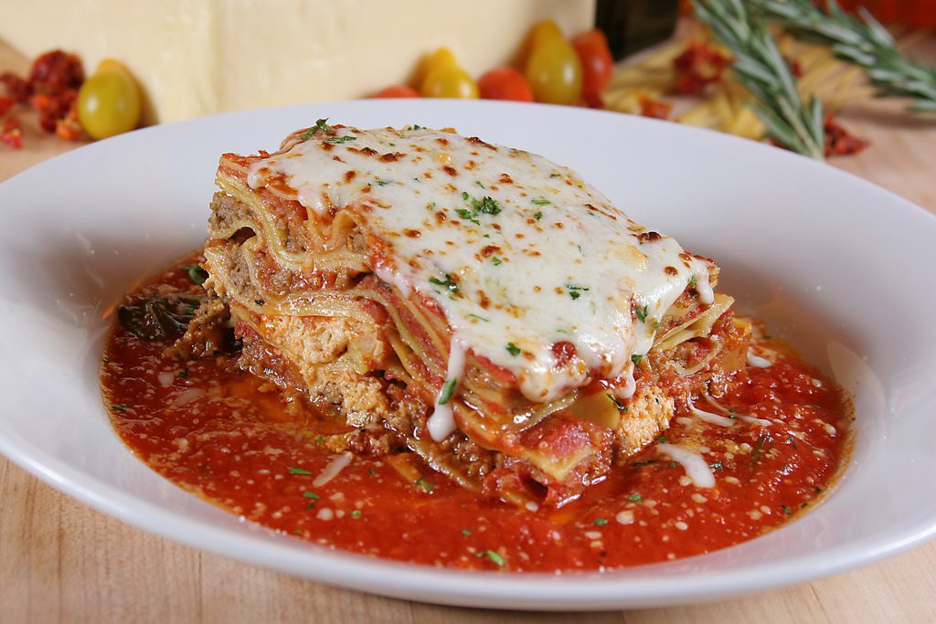 TREVI inside Caesars Celebrates National Lasagna Day