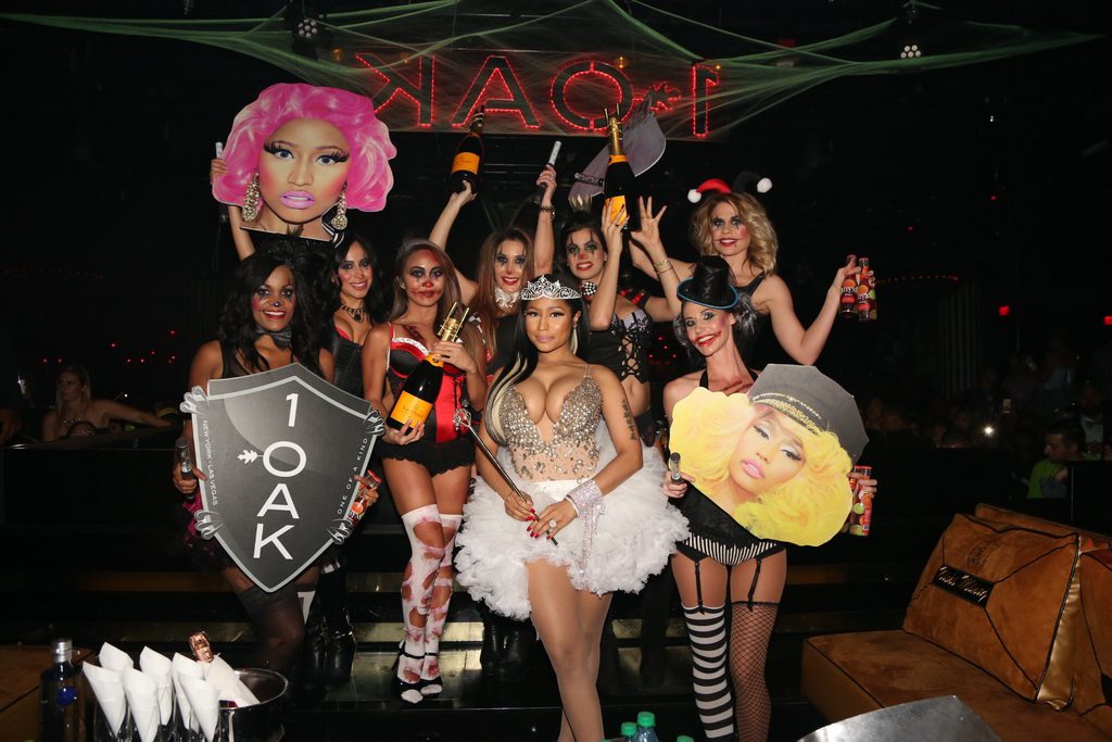 Nicki Minaj Photos for Halloween at 1 OAK Nightclub