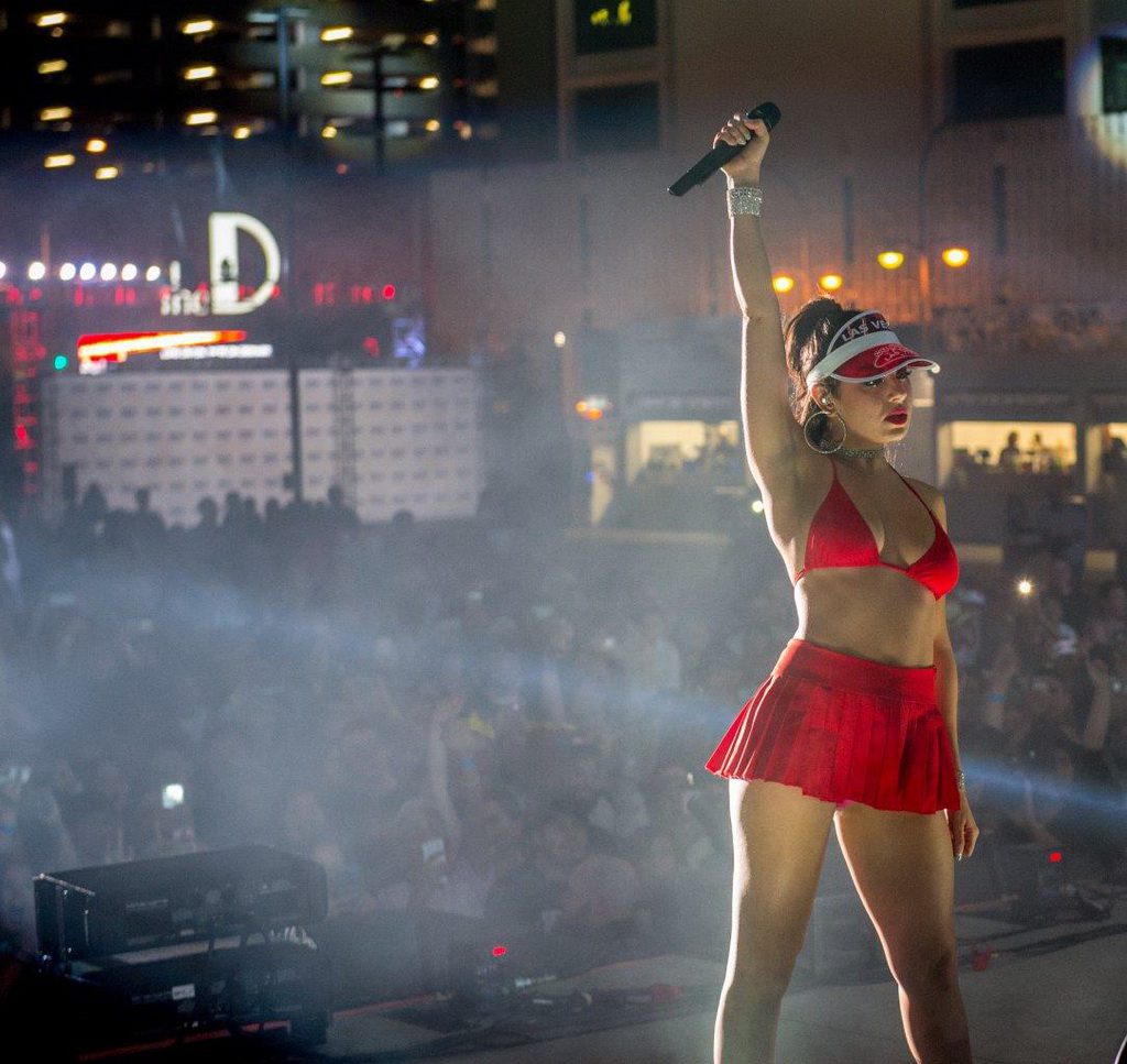 Charli XCX Celebrates Pride Week in Downtown Las Vegas at DLVEC