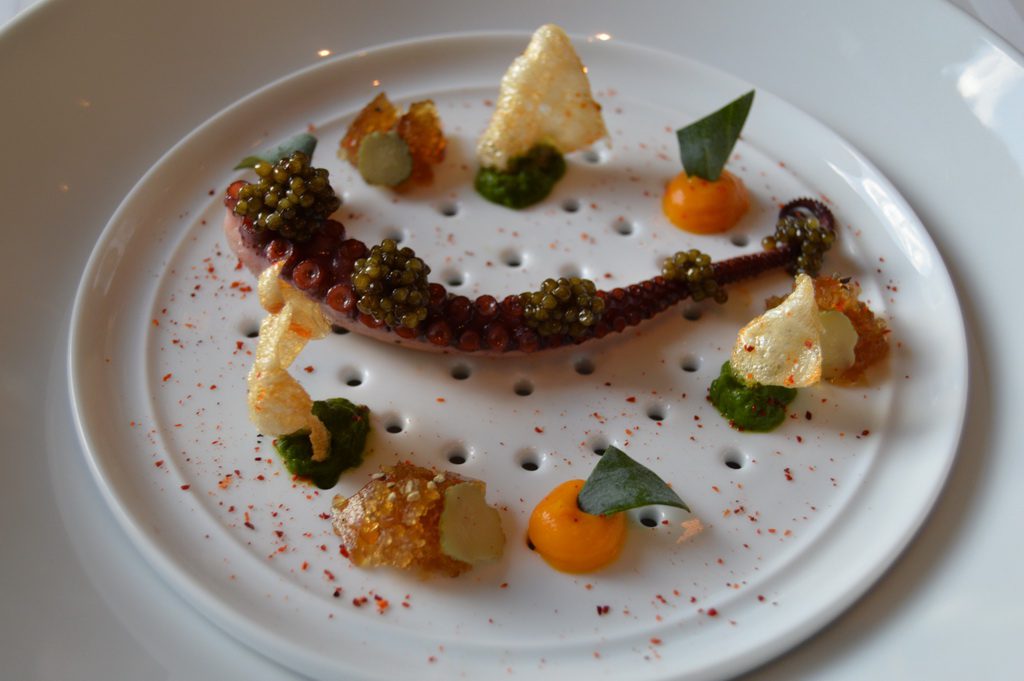 Octopus Pot au Feu at Restaurant Guy Savoy