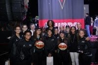 Jim Murren and the Spring Valley Girl's Basketball Team