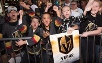 Young Hockey-Lovers Line the Red Carpet to Get a Glimpse of Their Favorite Players