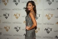 Olivia Culpo on the red carpet at The ACT Nightclub