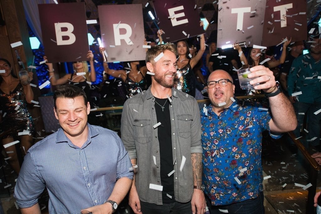Country Star Brett Young Celebrates Official Bachelor Party at OMNIA Nightclub Las Vegas inside Caesars Palace on Sunday, Sept. 30_ Photo Credit Mike Kirschbaum