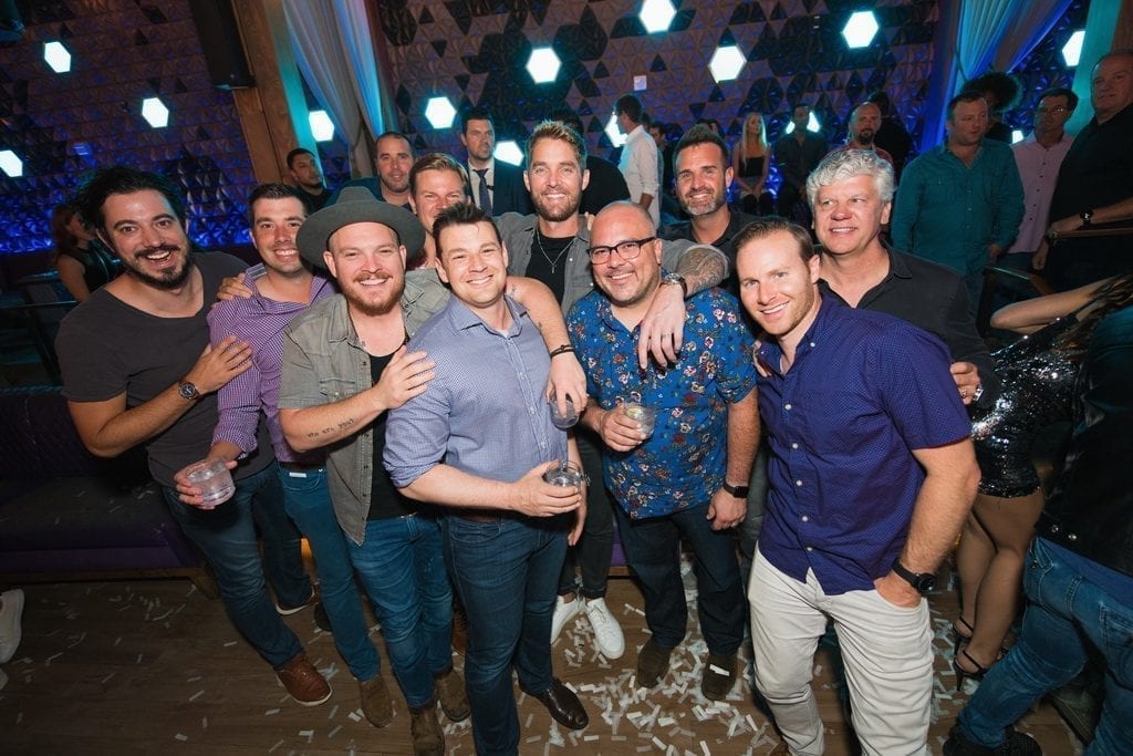 Platinum-selling Country Artist Brett Young Enjoys Bachelor Party at OMNIA Nightclub Las Vegas on Sunday, Sept. 30 _ Photo Credit Mike Kirschbaum