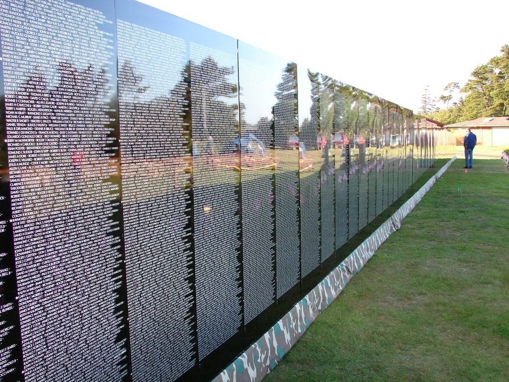 The Moving Wall Vietnam Veteran's War Memorial Replica Coming To Las