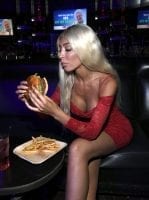 Farrah Abraham with Crazy Horse 3 Burger