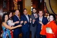 Silverton executives toast with Sake to Su Casa