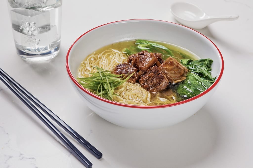 Strat Cafe & Wok - Beef Brisket Noodle Soup