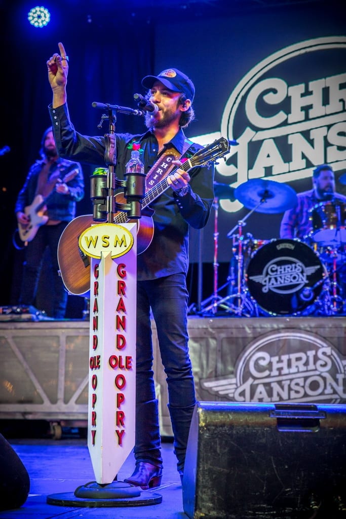 Chris Janson wraps up the 32nd Annual Downtown Hoedown on 3rd Street Stage at Fremont Street Experience, 12.5.18