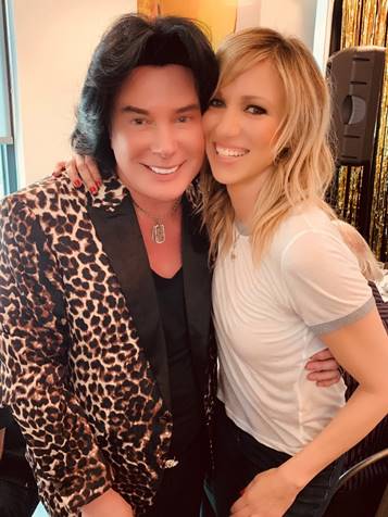 Frank Marino & Debbie Gibson at DW Bistro for DIVA-licious Brunch
