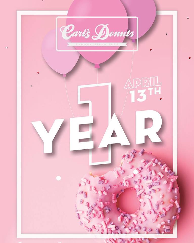 Carl's Donuts - One Year Birthday