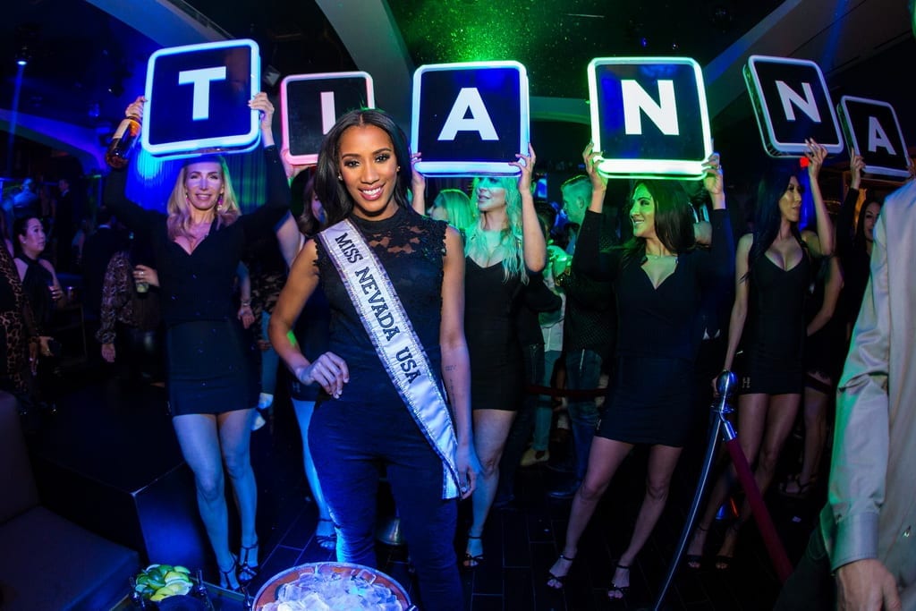 Miss Nevada USA Tianna Tuamoheloa Hosts Official Send Off Party at Hyde Bellagio