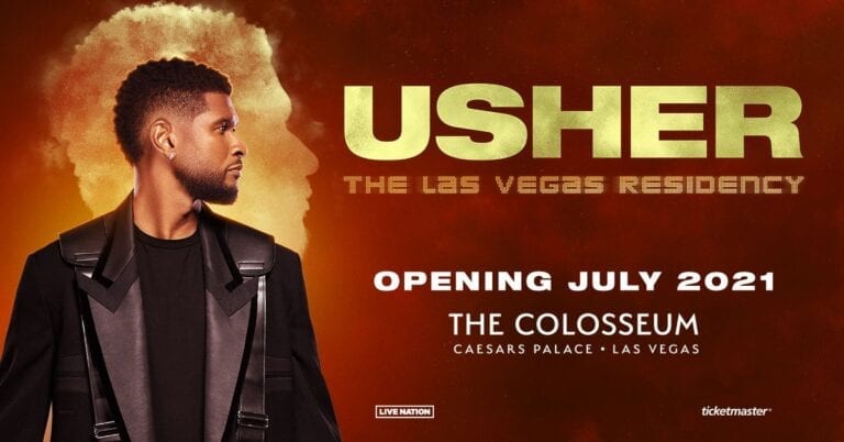 Usher Announces Residency at Caesars Palace