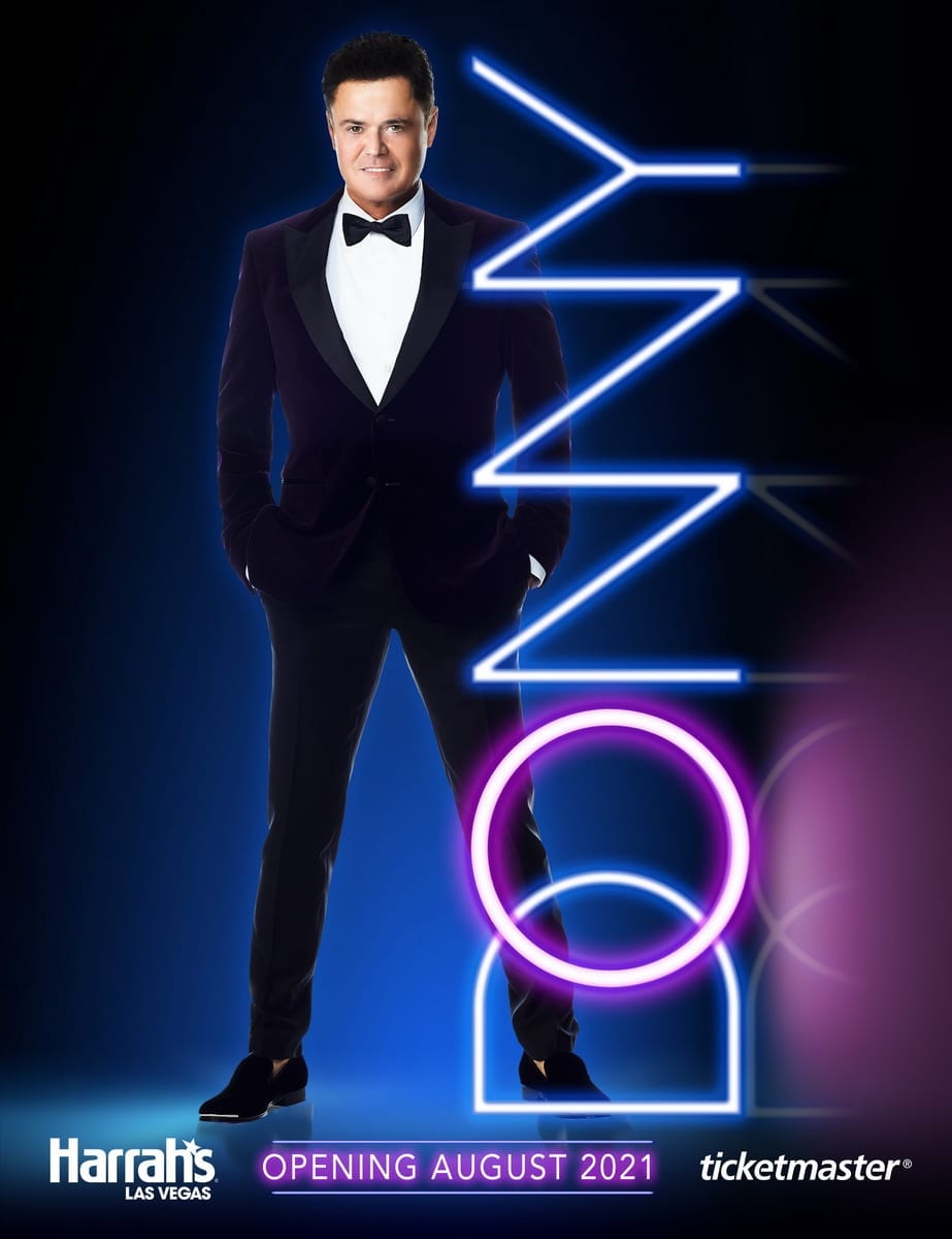 Donny Osmond Returns to Vegas at Harrah’s Las Vegas Travelivery®